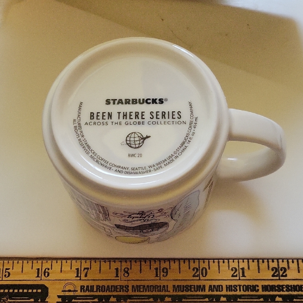 Starbucks Chicago Mug with White and Blue Design - Picture 8 of 8